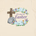 thumbnail image 4 of Inktastic It's My 1st Easter with Cross and Flowers Boys or Girls Baby T-Shirt, 4 of 5
