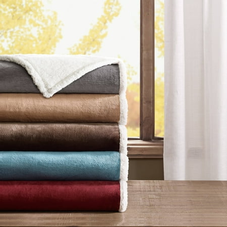 Home Essence Microlight Plush to Berber Ultra Soft Blanket