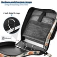 thumbnail image 4 of FORMRS Zipper Binder with Shoulder Strap 2-inch Ring 500 Sheet Capacity File Bag, Mountain Pattern, 4 of 5