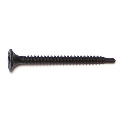 

#6-20 x 1-5/8 Black Phosphate Steel Phillips Bugle Head Self-Drilling Screws SSBS-036