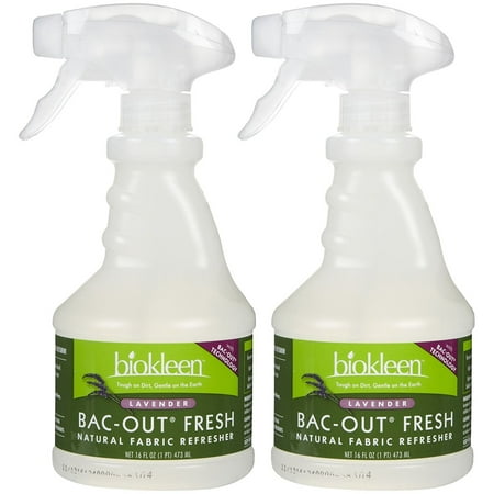 Truebro Lav Guard - BAC OUT FAB SPRY,LAV, 16 FZ, Bac-Out Fabric Spray, Lavender Scent 16 oz by Bio Kleen (Pack of 2) By Biokleen