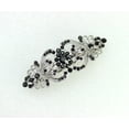 thumbnail image 3 of Faship Gorgeous Black Rhinestone Crystal Hearts And Floral Hair Barrette, 3 of 4