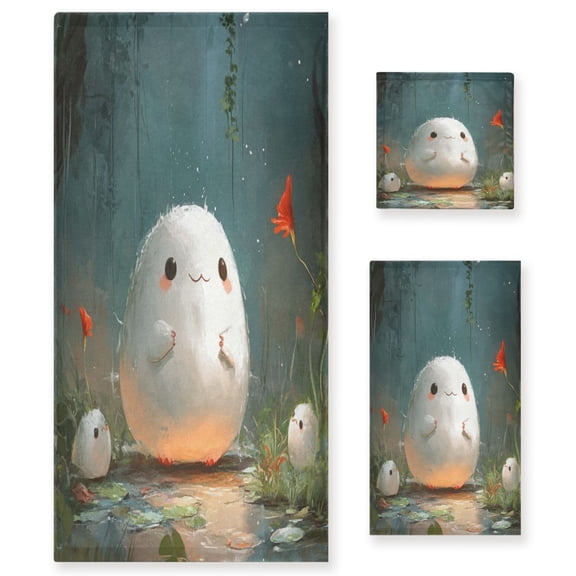 Three-Piece Towel Set Face Towel Towel Set Hand Towel Bath Towel Cotton Bath Towels Bath Towel Sets Hand Bath Towels Pluvial Organism