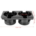 thumbnail image 2 of Car Center Console Cup Holder 51168217953 Carbon Fiber Pattern for BMW E46 330xi 1999-2005, 2 of 6