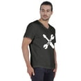 thumbnail image 2 of Inkmeso Mens Tshirt Letter Printed Craftsmen Wrench Tee Shirt Mr.Fix.It. Tshirt For Daddy Jersey Shirt, 2 of 7
