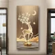 thumbnail image 3 of Nuevos carteles e impresiones de lienzo de ciervo dorado de Fengshui chino abstracto de piedra zen, arte de pared de lujo moderno para decoración de porche, 3 of 5