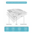 thumbnail image 4 of Quilts Queen Size Bedding Set, Gray Coastal Reversible Summer Quilt 3 Pieces, Summer Beach Ocean Coral Conch Shell Lightweight Bedspreads Coverlets with 2 Pillow Shams for All Seasons, 4 of 5