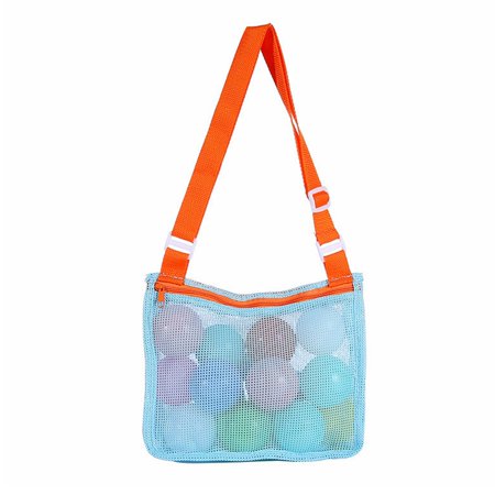Beach Toy Mesh Beach Bag Kids Shell Collecting Bag Beach Sand Toy Totes