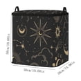 thumbnail image 3 of HCBY Patterned Quilt Storage Bag, 19.68 Inch Foldable Non-Woven Organizer, Zippered Dustproof Tote with Sturdy Handle, for Bedroom Closet and Sundries, 3 of 6