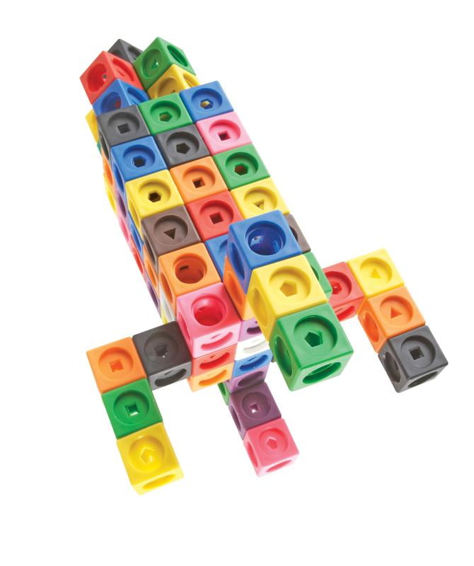 Learning Resources MathLink Cubes, Set of 1000 Cubes, Grades K+, Ages  4+,Develops Early Math Skills, Educational Counting Toy, Math Cubes,  Patterning