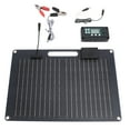 thumbnail image 2 of Kit De Controlador De Carga Solar, Protección Completa A Prueba De Agua, Carga Rápida, Kit De Cargador De Batería De Panel Solar, 12 V, 24 V, Salida Dual Para Coche, 2 of 7
