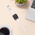 thumbnail image 4 of Stiroll Correas De Cuero Delgadas Compatibles Con Apple Watch Band 49 Mm, 46 Mm, 45 Mm, 44 Mm, 42 Mm (Serie 3 2 1) Pulsera Delgada De Cuero De Grano Superior Para Iwatch Ultra Se Series 10/9/8/7/6/5/4, 4 of 5
