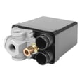 thumbnail image 4 of 2X Interruptor de Presión del Compresor de Aire de Servicio Pesado Válvula de Control 90 PsI -120 PsI Negro, 4 of 5