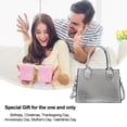 thumbnail image 5 of Bolso tejido simple a la moda, bolso de mano para mujer de gran capacidad, bolso de hombro, marea MFZFUKR BST3065696-1, 5 of 5