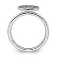 thumbnail image 2 of Marcasite Sterling Silver Peace Sign Ring, 2 of 5