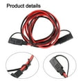 thumbnail image 3 of Sae To Sae Extension Cable 14Awg, Quick Disconnect Wire Harness For Solar Panel 2M, 3 of 10