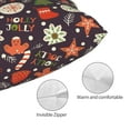 thumbnail image 3 of Fotbe Winter Holiday Christmas Funda de Almohada Decorativa Estilo Occidental, Lujo en Algodón, Fundas para Almohadas King, Cojín Estampado para Decoración del Hogar-20"x30", 3 of 6