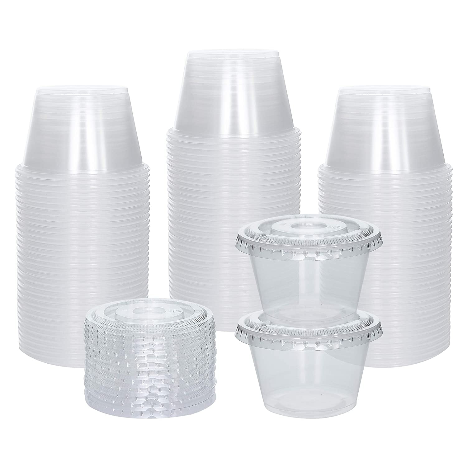 small plastic cups