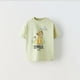 thumbnail image 5 of Camiseta de cuello redondo con estampado de dibujos animados de Disney para niños y niñas, ropa de moda para exteriores, Tops de manga corta con estampado lindo, novedad de verano, 5 of 5