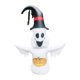 thumbnail image 1 of Fantasma inflable de Halloween de 47 pulgadas, decoración de jardín, ligero, impermeable, para porche, césped, bonito adorno de césped con luces, 1 of 10