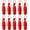 Red, variant on 10 Pack Plastic Downrigger Release Clip Set, Spring-Loaded Fishing Line Clips with Soft Pads and Easy Press Quick Release for Planer Boards, Trolling and Offshore Fishing