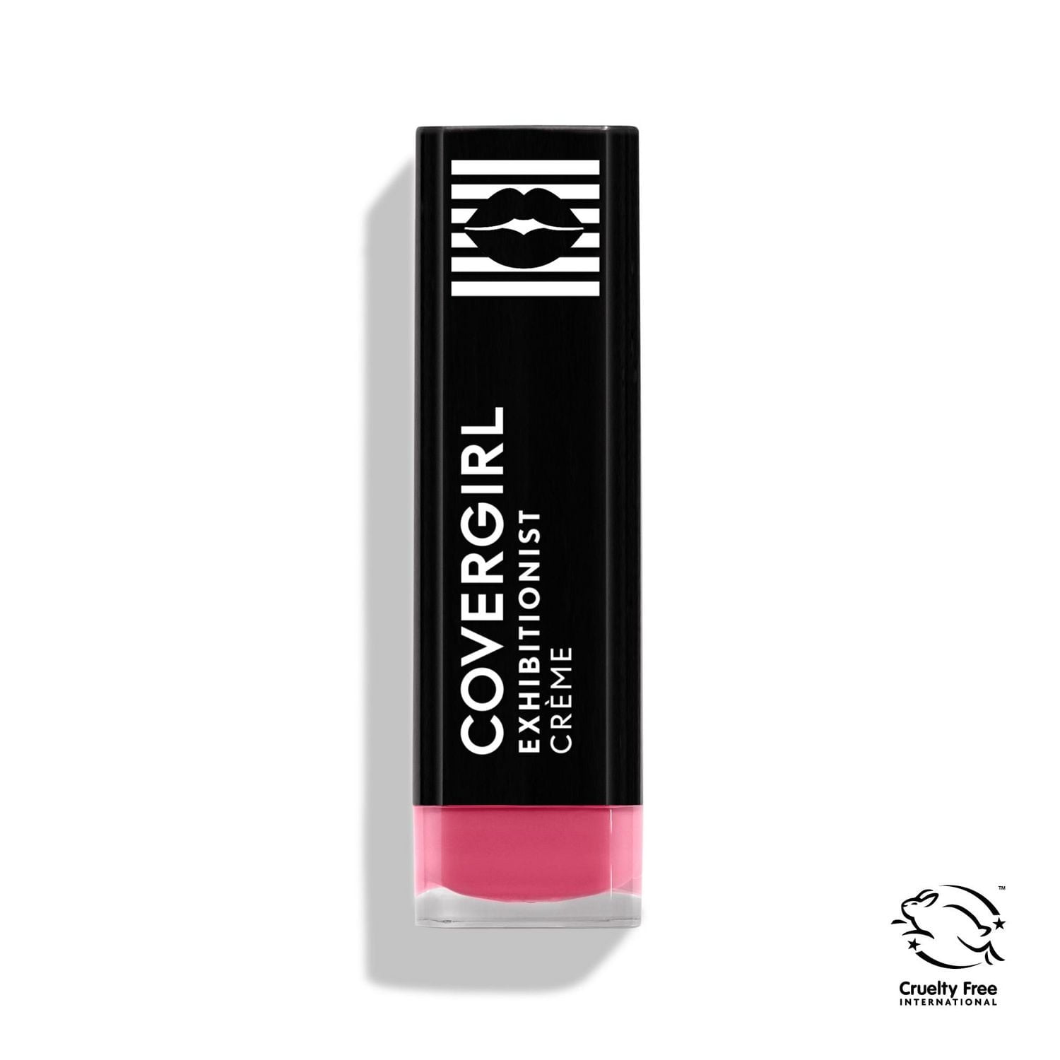 COVERGIRL Exhibitionist Crème Rouge à lèvres, formulé avec du beurre de karité, des huiles d'avocat, de noix de coco et d'oméga pour une hydratation 24 heures, 100 % sans cruauté envers les animaux Rouge à lèvres