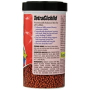 (2 pack) Tetra TetraCichlid Floating Pellets Fish Food, Nutritionally Balanced Diet, 6 oz.