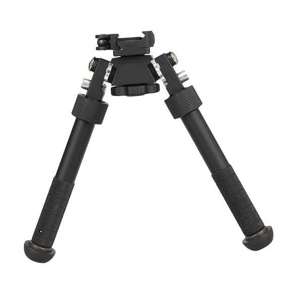 Aluminum Alloy Tiltings 360 Degree Bipod Adjustable Rotating Leg 4.5-9"