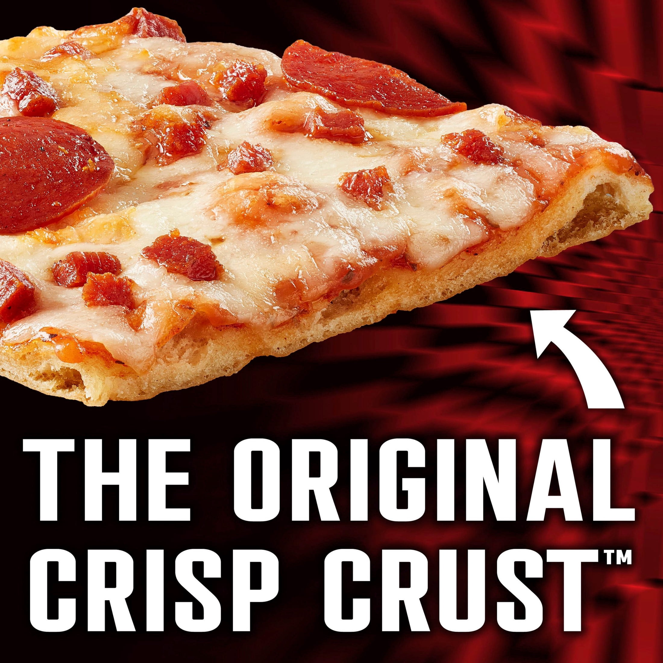 Totino's Ultimate Pizza, Uncured Pepperoni, Frozen Pizza, Frozen Snacks, 11.64 oz