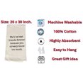 thumbnail image 3 of We'll be Best Friends Forever Because You Already Know Too Much. Set of 2, 100% Cotton Flour Sacks Kitchen Towels Size: 20 x 30 Inch., 3 of 4
