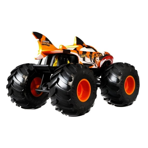 Tiger Shark Juguetes De Monster Truck De Hot Wheels Hot Wheels