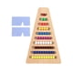 thumbnail image 2 of Juego de escaleras de cuentas Montessori, juguetes educativos para preescolar, educación para la primera infancia, juguetes cognitivos para contar núm, 2 of 9