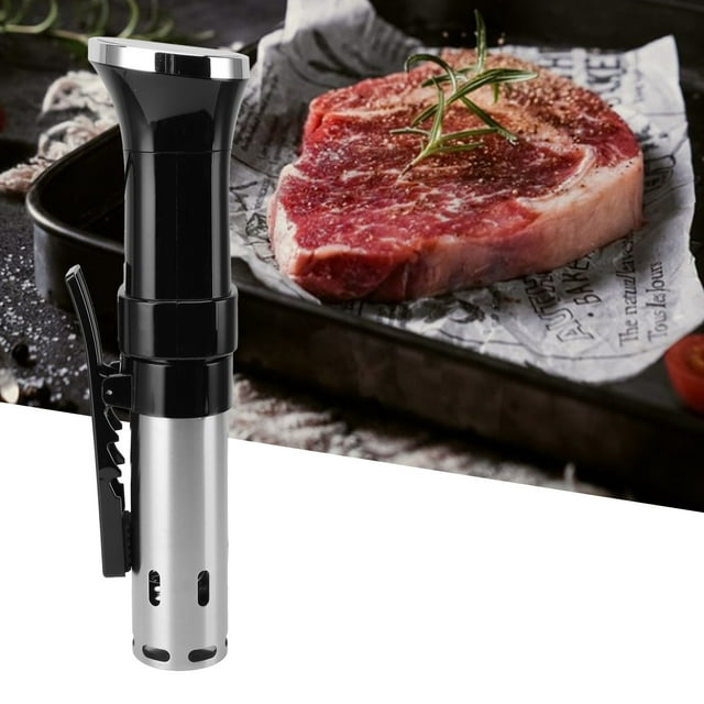 Immersion Circulator, 1100W Low Temperature Quiet Working Slow Cooker with Temperature and Time Control for Home Kitchen
