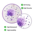 thumbnail image 4 of Purple Wall Decals Tree Butterfly Decorative Stickers Vinyl Peel and Stick Wall Art Murals for Living Room Bedroom, 4 of 7