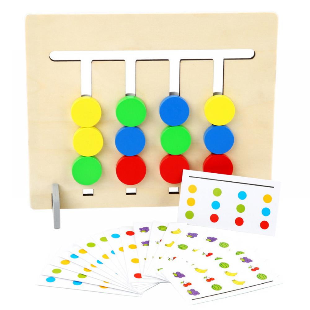 Colour & Shape Matching Preschool Educational Toddler Puzzle Game Matching 