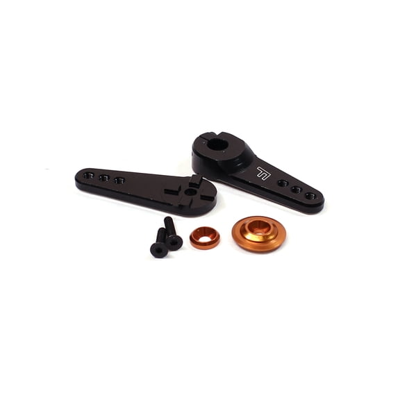 Racers Edge Aluminum Large 4-In-1 Clamping Servo Arm 25T Savox / Futaba