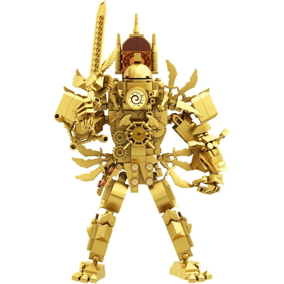 Bentex Skibi Figure Building Set, Titan Clock Man Cameraman Game Model Toys Ideas Collectible Building Bricks Birthday Gift for Adults Fans(551 Pcs)