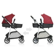 Evenflo Omni Plus Travel System with LiteMax Infant Car Seat, Hyperion Red