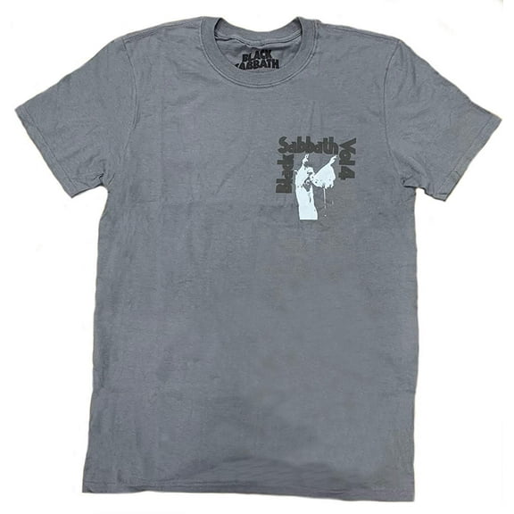 Black Sabbath Men's Vol. 4 Hands Up T-Shirt Gray S