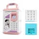 thumbnail image 3 of Electronic Banking ATM Password Fingerprint Piggy Bank Cash Coins with Music, Pink, 3 of 4