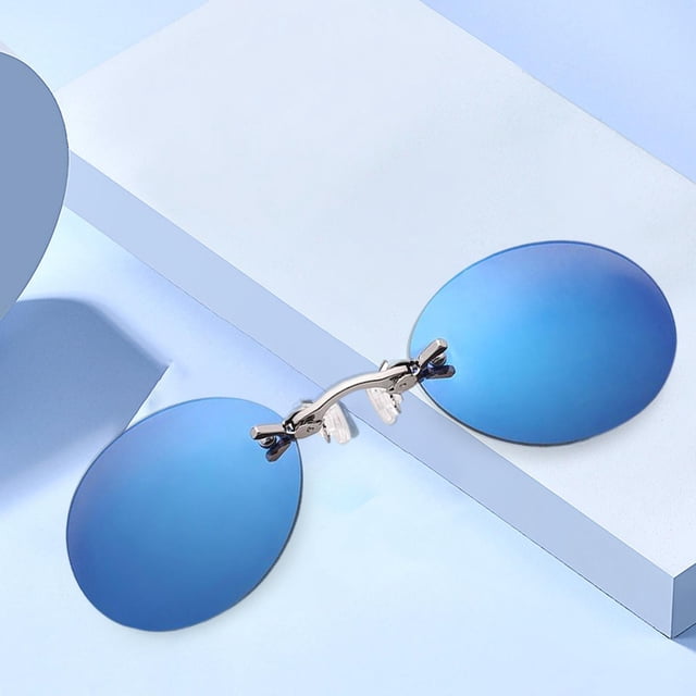 Gafas de terre con clip en la Gafas de conducción de pesca Gafas con estuche de transporte Antirreflectante para mujer Hombre , Azul Yinane gafas de clip en la nariz