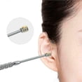 thumbnail image 3 of 6 Pcs/Set Outil de Nettoyage en Acier Inoxydable pour Cire d'Oreille Kit de Cure-Oreilles, 3 of 5