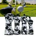 thumbnail image 4 of Golf Wood Headcover Set Driver Fairway Golf Wood Headcover Set Club Wood Headcover Set Headcover Utility Drivers Head Head Cover Covers 4PCS No 1 3 5 UT, 4 of 9
