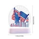 thumbnail image 3 of Luz nocturna LED acrílica del Día de la Independencia | Brillo suave blanco cálido | Diseño de la bandera de EE. UU. | Lámpara decorativa de escritorio | Funciona con pilas | Decoración navideña, 3 of 6