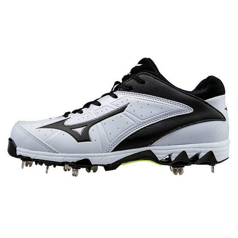 Mizuno 9 Spike Swift 4 Women s Softball Cleat Size 8 White Black 0090 8 0800