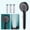 A, variant on tooth Speaker Light up Shower Head Powe Shower Handheld Shower Head with Hose High Volume Shower Head Shower Head with Head Showers for Bathroom with Light High Pressure Shower Head with Lights