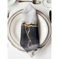 thumbnail image 2 of Cloth Napkins 1 Piece - 20x20 Inches, Marble Black Washable Reusable Table Napkins, Abstract Gold White Brick Stone Motif Soft & Absortbent Dining Napkin for Party Wedding Hotel Restaurant, 2 of 8