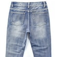 thumbnail image 7 of GYRATEDREAM Boy's Skinny Fit Ripped Destroyed Distressed Stretch Slim Jeans Pants 5-13T, 7 of 7