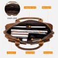 thumbnail image 5 of Bolso de hombro WESTAL para hombre, bolso de mano, bolso de mano para ordenador portátil de 14 pulgadas, bandolera con cremallera, maletín de piel auténtica, s 7212, 5 of 5