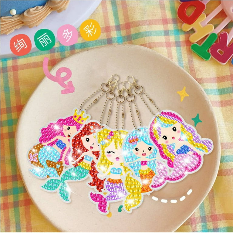 5D Diamond Painting Kits for Kids Unicorn Mermaid Rainbow Cute Animals Diamond  Art Stickers Handmade for Beginners Boys Girls - AliExpress
